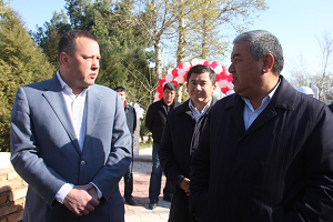 Construction of a new bitumen plant began in Karshi city.