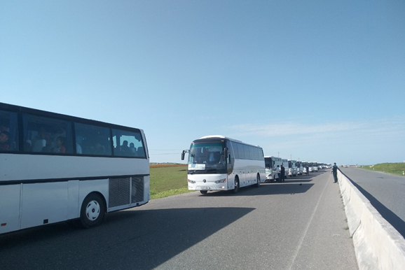 2000 nafar Qashqadaryo yoshlari “О‘zbekiston bо‘ylab sayohat qil” Dasturi doirasida Samarqand viloyatiga tashrif buyurishdi.